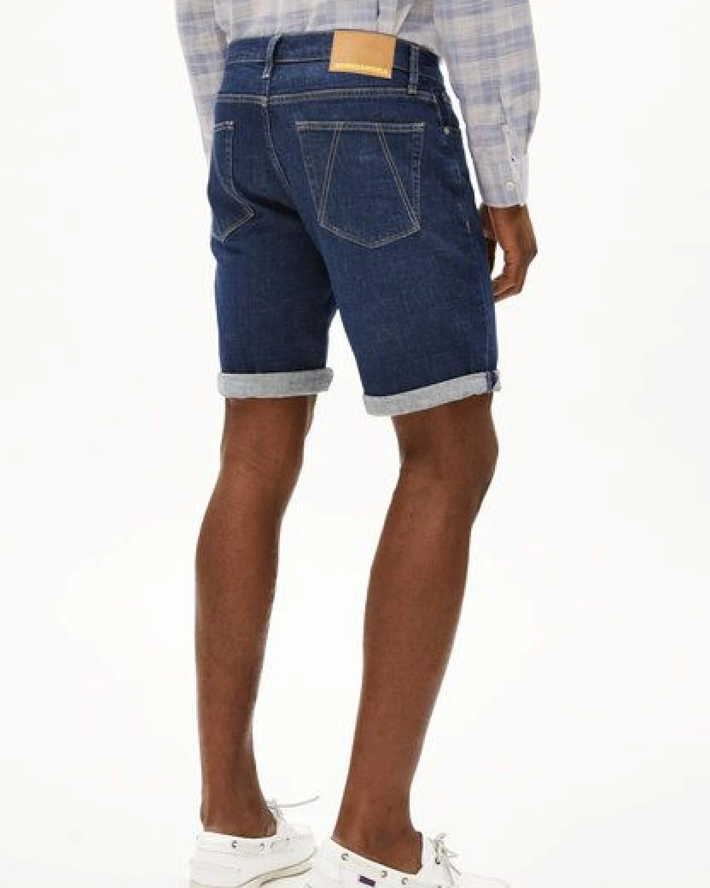 ARMEDANGELS NAAILO Herren Jeans Shorts aus Bio-Baumwoll-Hanf Mix – Ansicht 2