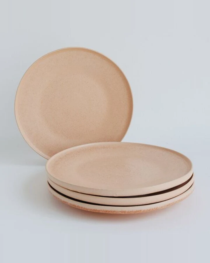 NAKOA Dessertteller Keramik 4er Set
