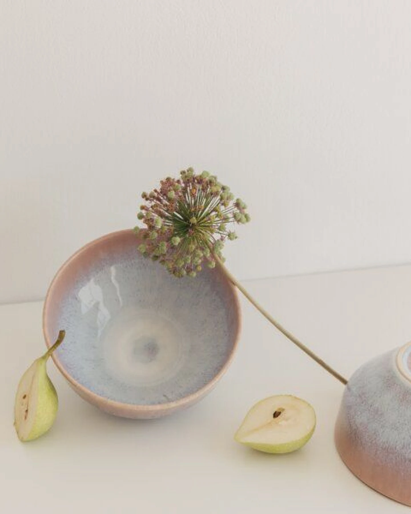 NAKOA Keramik Müslischale 4er Set I Handgefertigtes Steingut-Geschirrset I Hochwertige Keramikschalen I Salatschüsseln Bowl Set I Langlebig & Spülmaschinenfest I Modernes Design I 15,5 x 7 cm – Ansicht 3