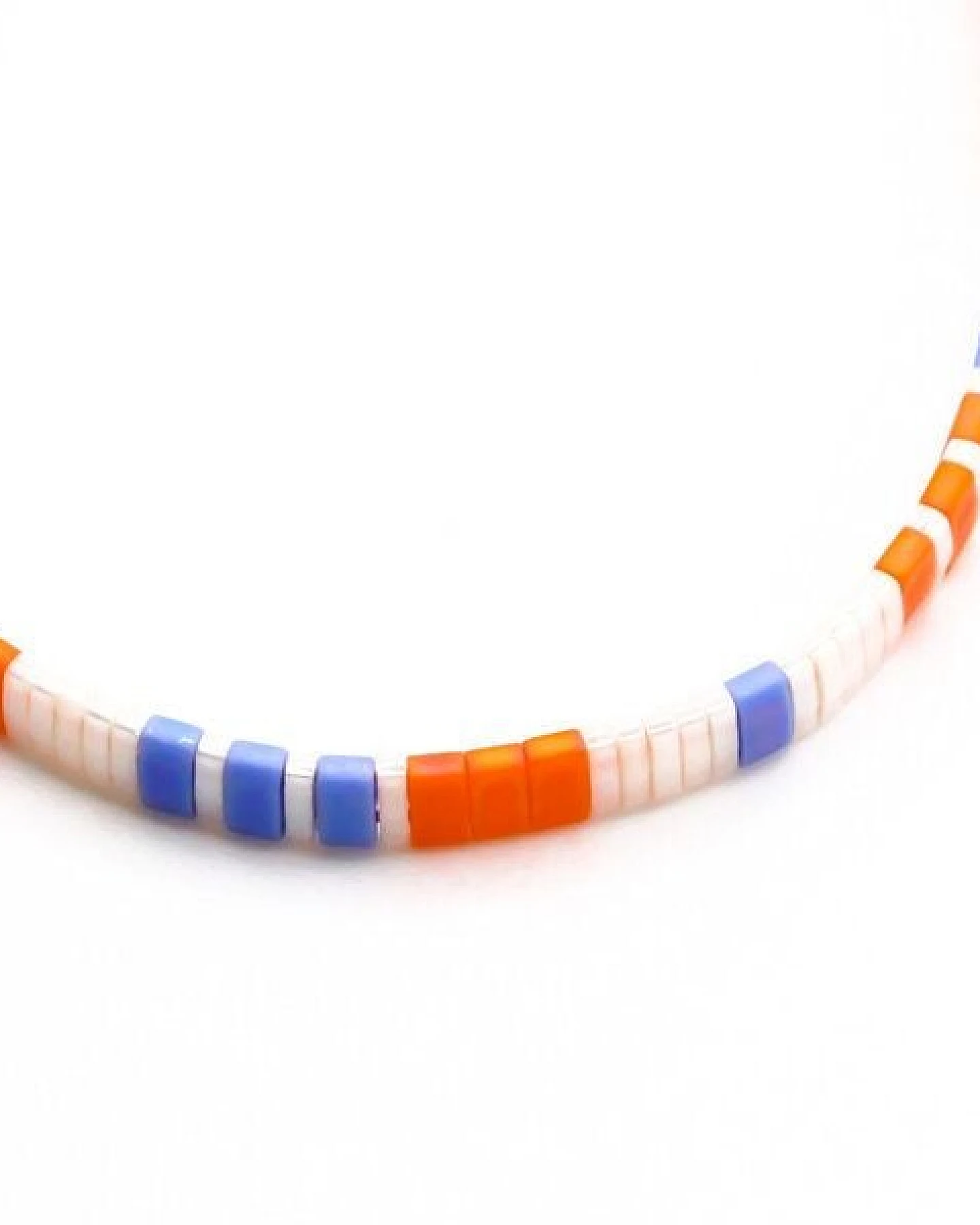 juni Breites Perlenarmband "Capri" mit verstellbarem Verschluss – Ansicht 3