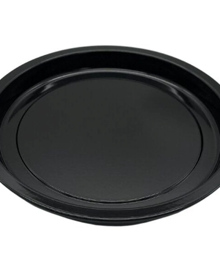 NAKOA Premium Pizzablech rund 32 cm für Backofen & Grill aus natürlichen Rohstoffen mit hervorragender Antihaftwirkung I Kratzfeste Pizzaform I Pizzablech bis 400 Grad I MADE IN GERMANY aus robustem Emaille