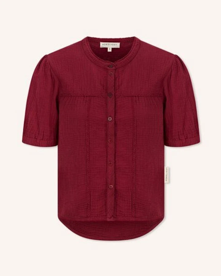 NORDLICHT Musselin Bluse Emi aus 100% Bio-Baumwolle