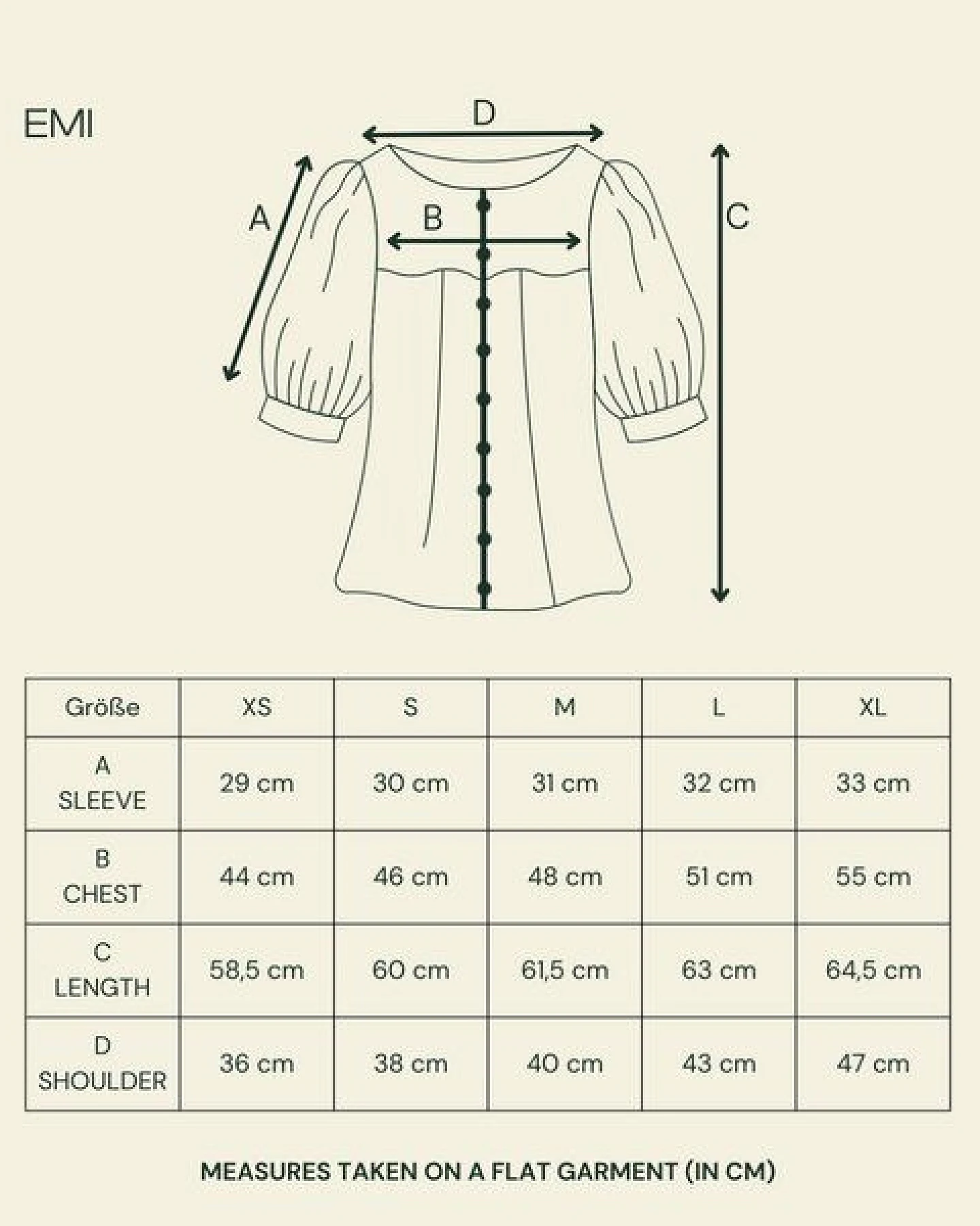 NORDLICHT Musselin Bluse Emi aus 100% Bio-Baumwolle – Ansicht 4