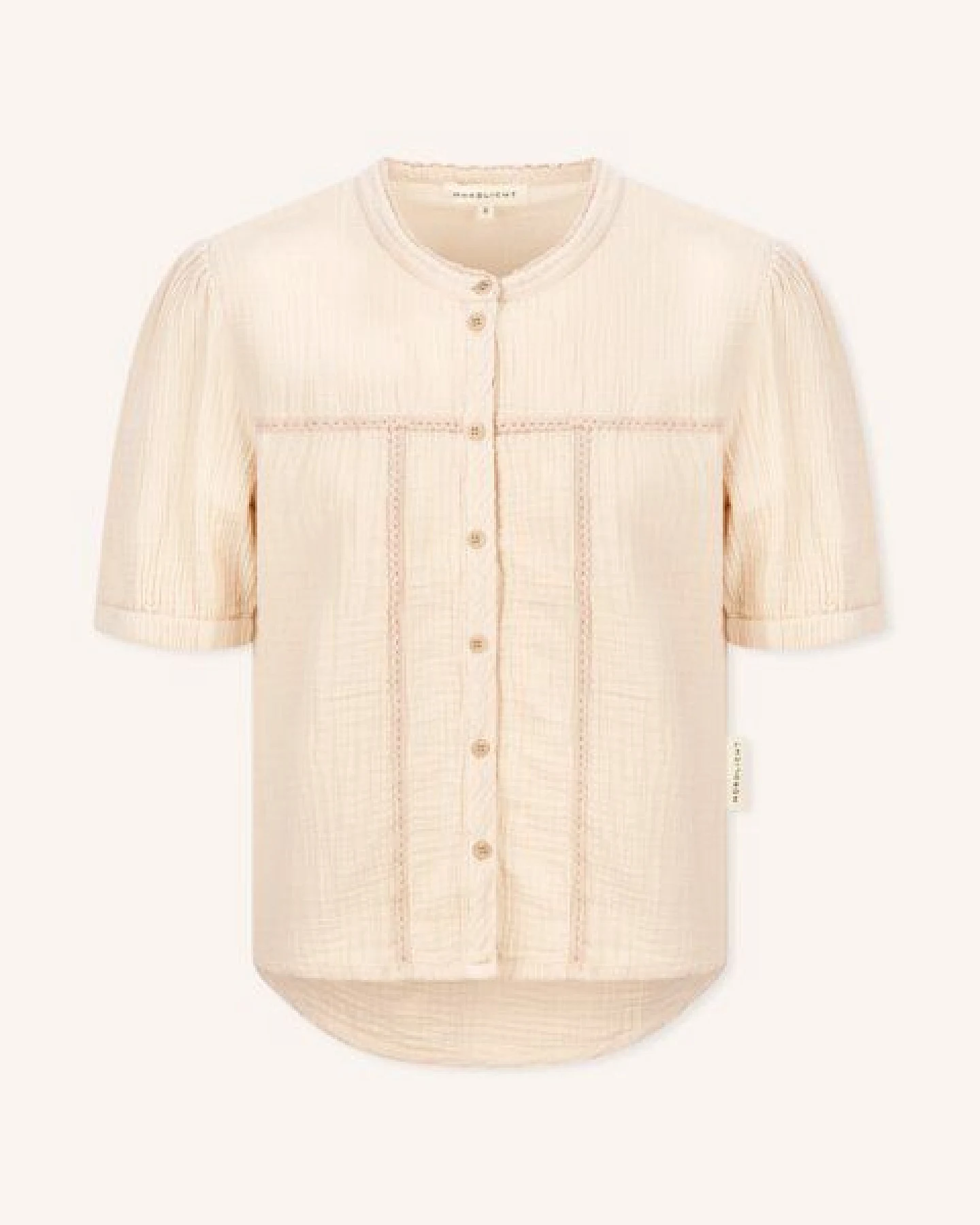 NORDLICHT Musselin Bluse Emi aus 100% Bio-Baumwolle – Ansicht 2