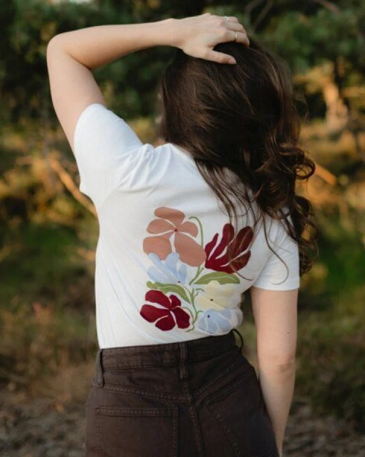 NORDLICHT Print T-Shirt ALVA aus 100% Baumwolle