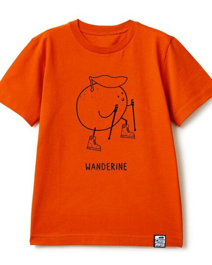 GARY MASH Kinder T-Shirt Wanderine aus Bio-Baumwolle