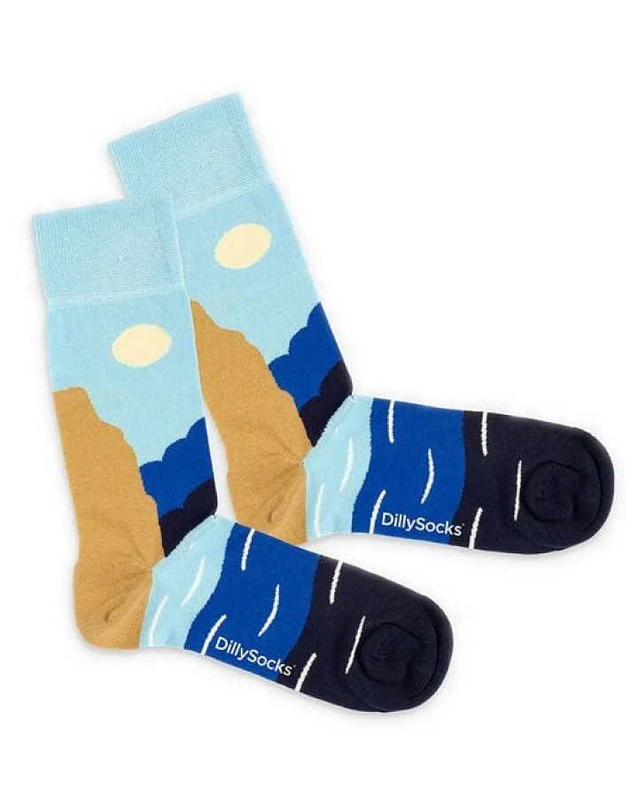 DillySocks Socken Ocean Dive aus Biobaumwoll-Mix