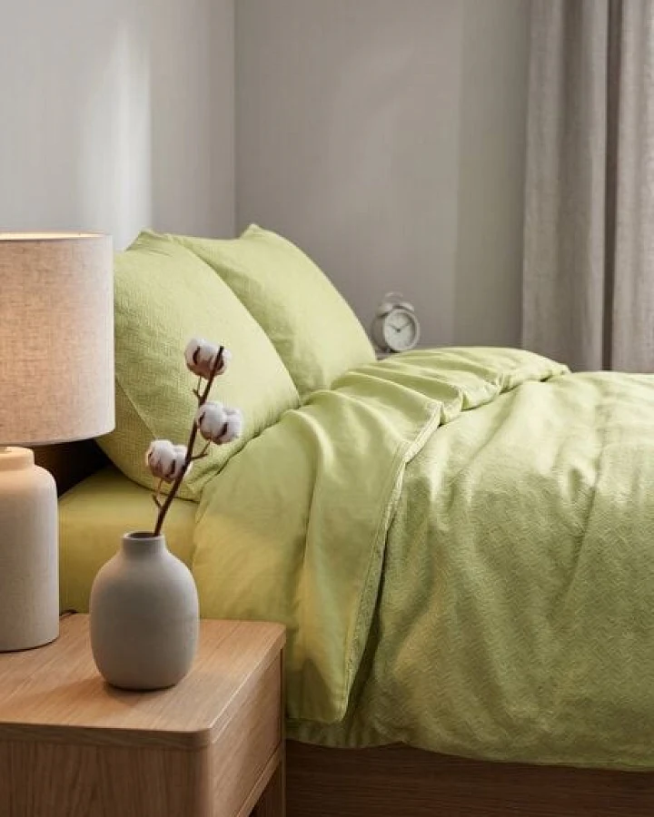 Nature by Adam Bettwäsche 2tlg aus 100% Bio-Baumwolle - Made in Germany - Graphic Ventus light