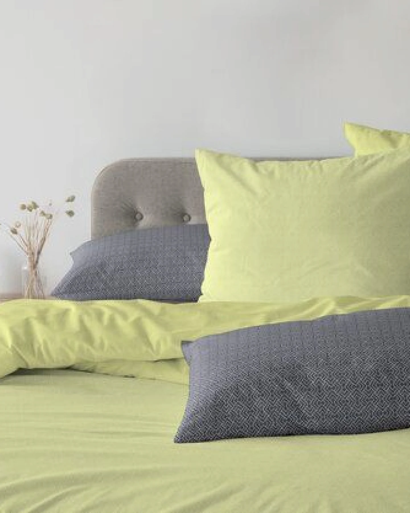 Nature by Adam Bettwäsche 2tlg aus 100% Bio-Baumwolle - Made in Germany - Graphic Ventus light – Ansicht 4
