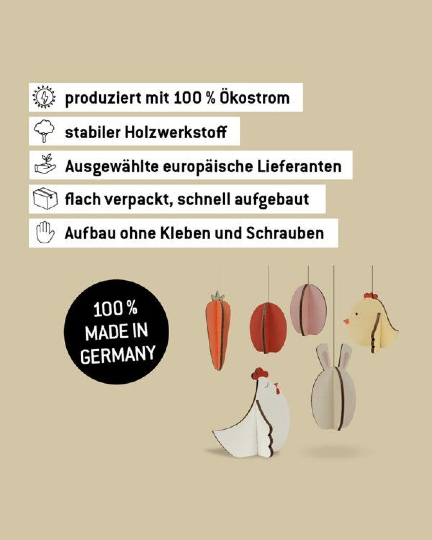 WERKHAUS Osterdeko Set – Ansicht 4