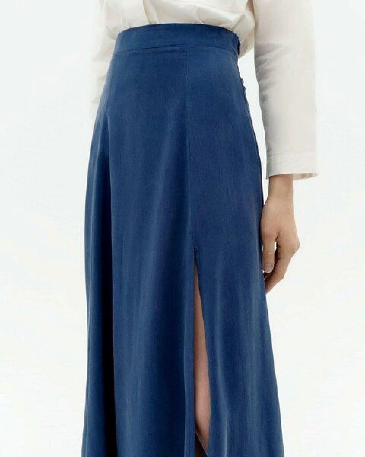 thinking mu Tora Skirt - Damen Rock aus Cupro – Ansicht 3