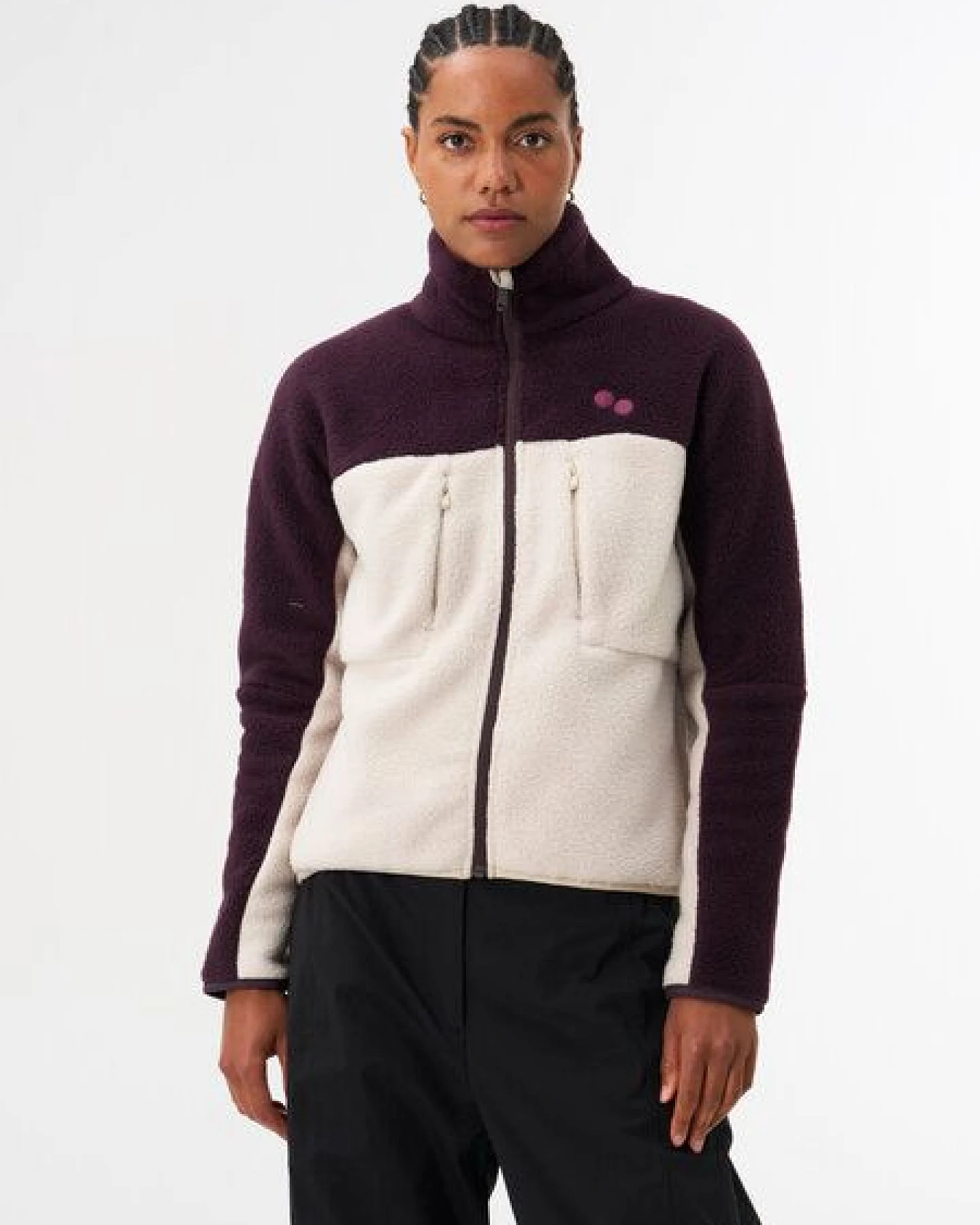 pinqponq Fleece-Jacke Tune – Ansicht 3
