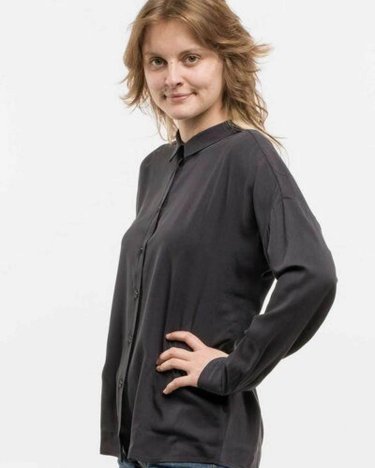 Zerum Langarm-Bluse Nora – Ansicht 3