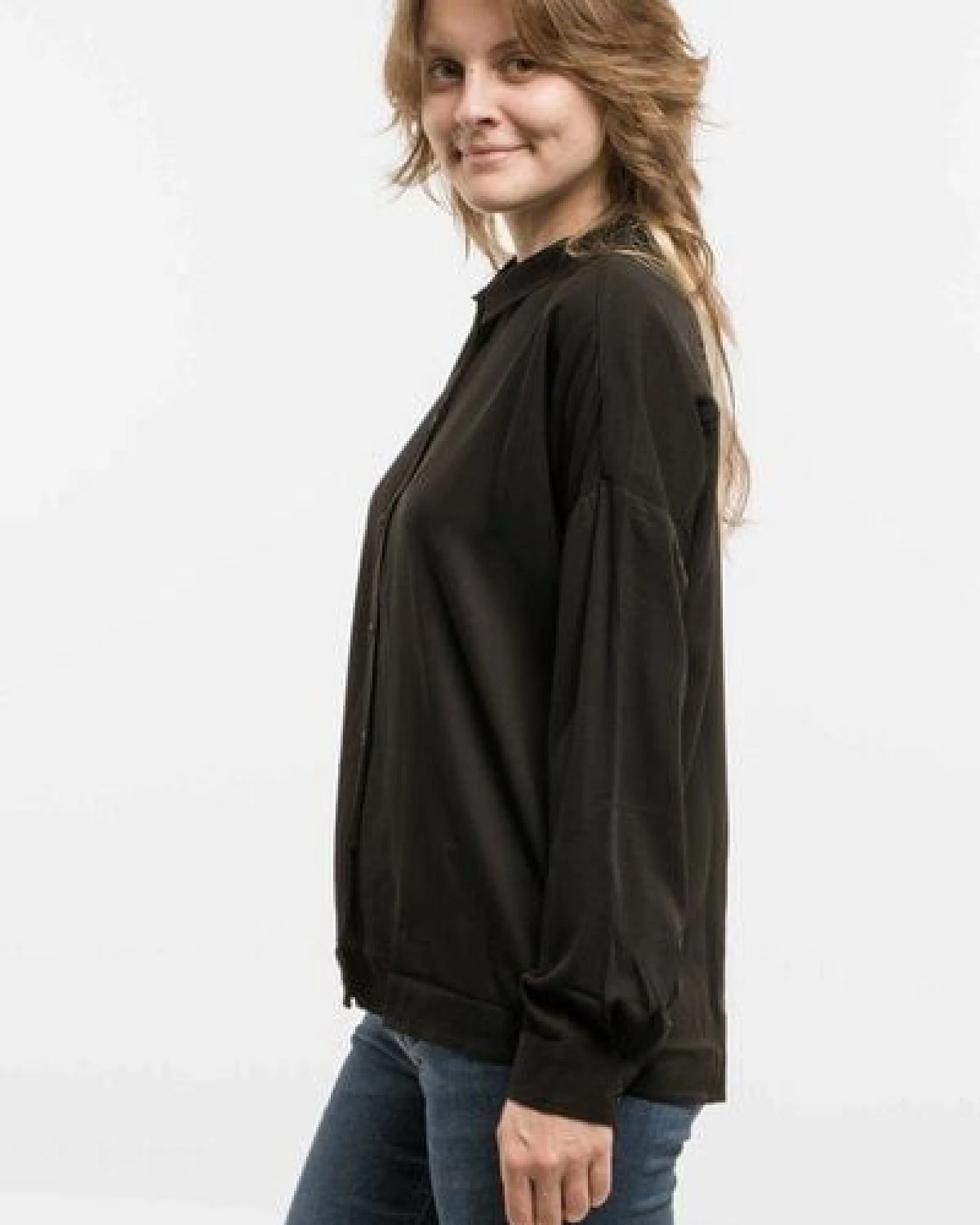 Zerum Langarm-Bluse Nora – Ansicht 4