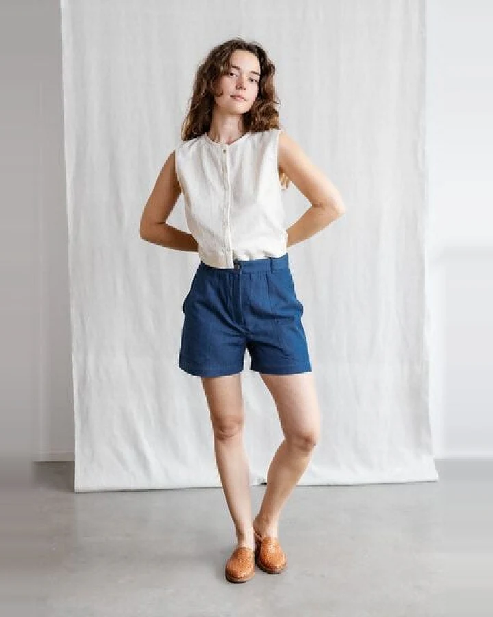 Jyoti - Fair Works Bio-Baumwolldenim Shorts Kusuma