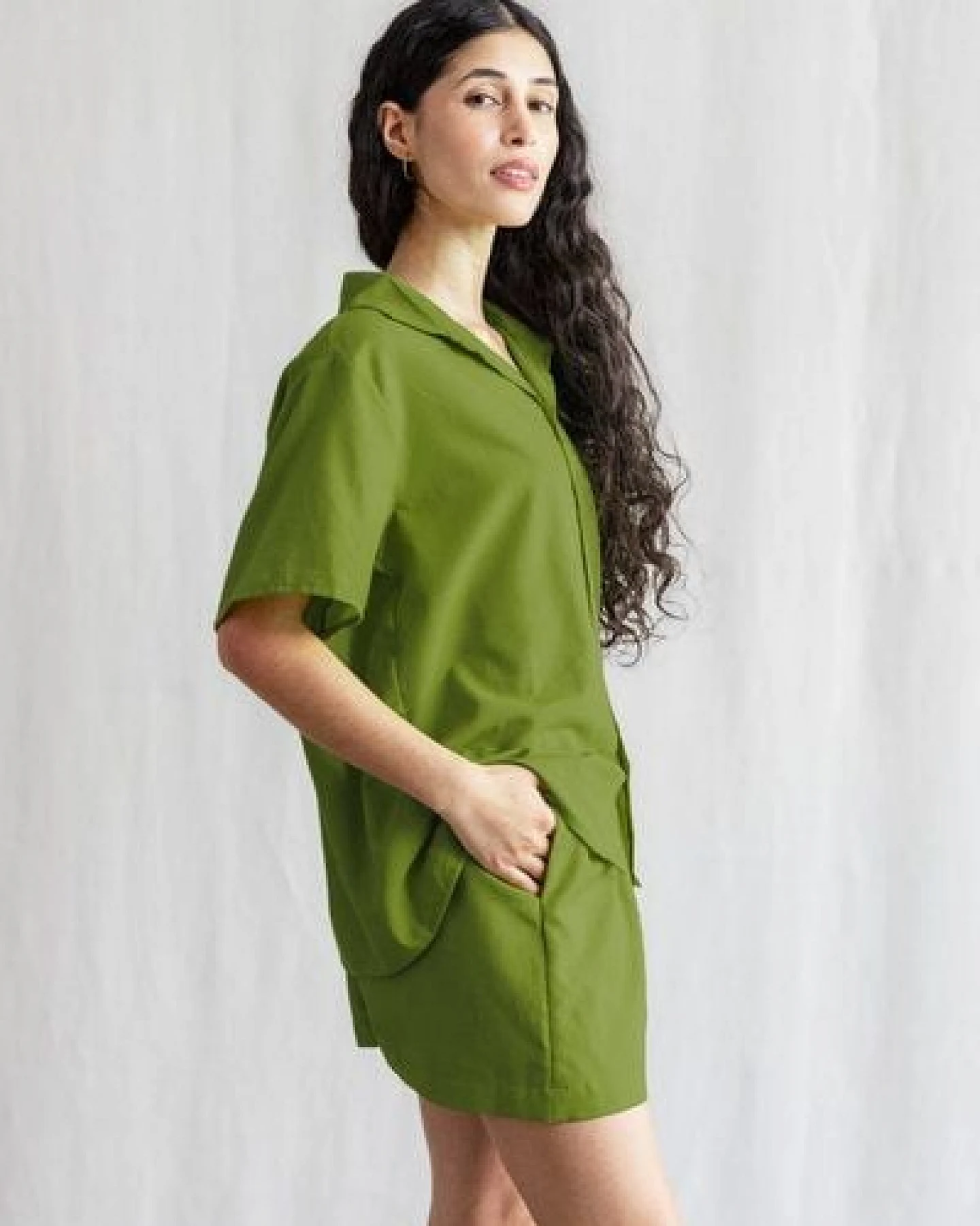 Jyoti - Fair Works Bio-Baumwoll Shirt Nehani – Ansicht 3