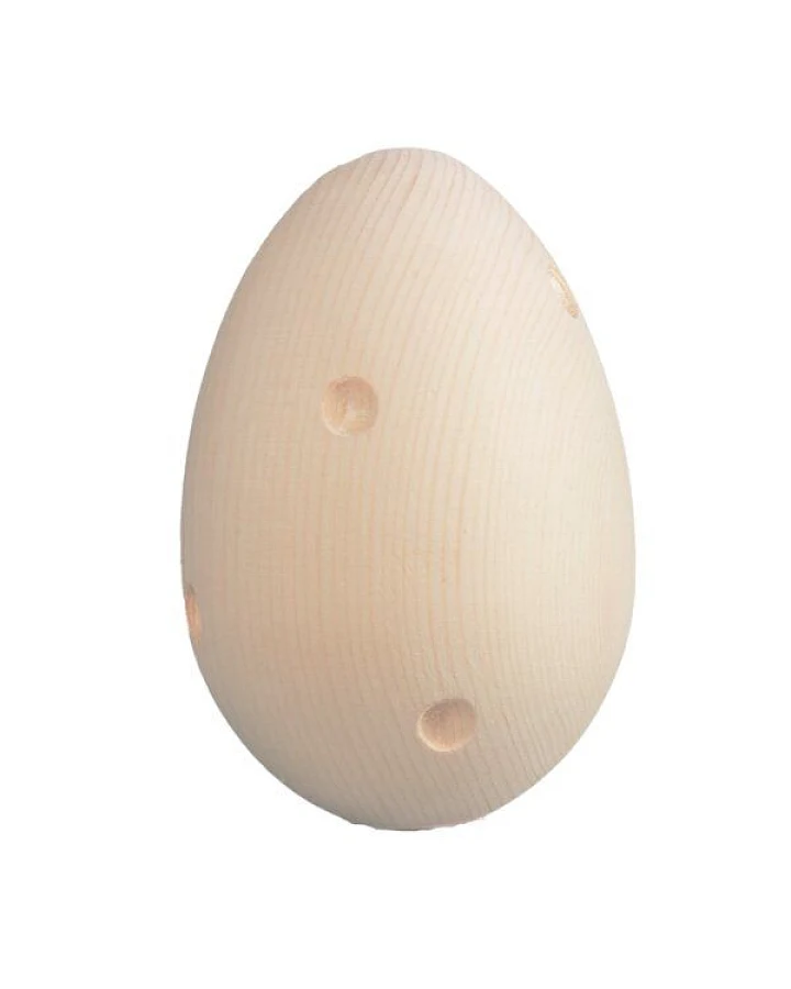Demi-Art Osterei aus Zirbenholz