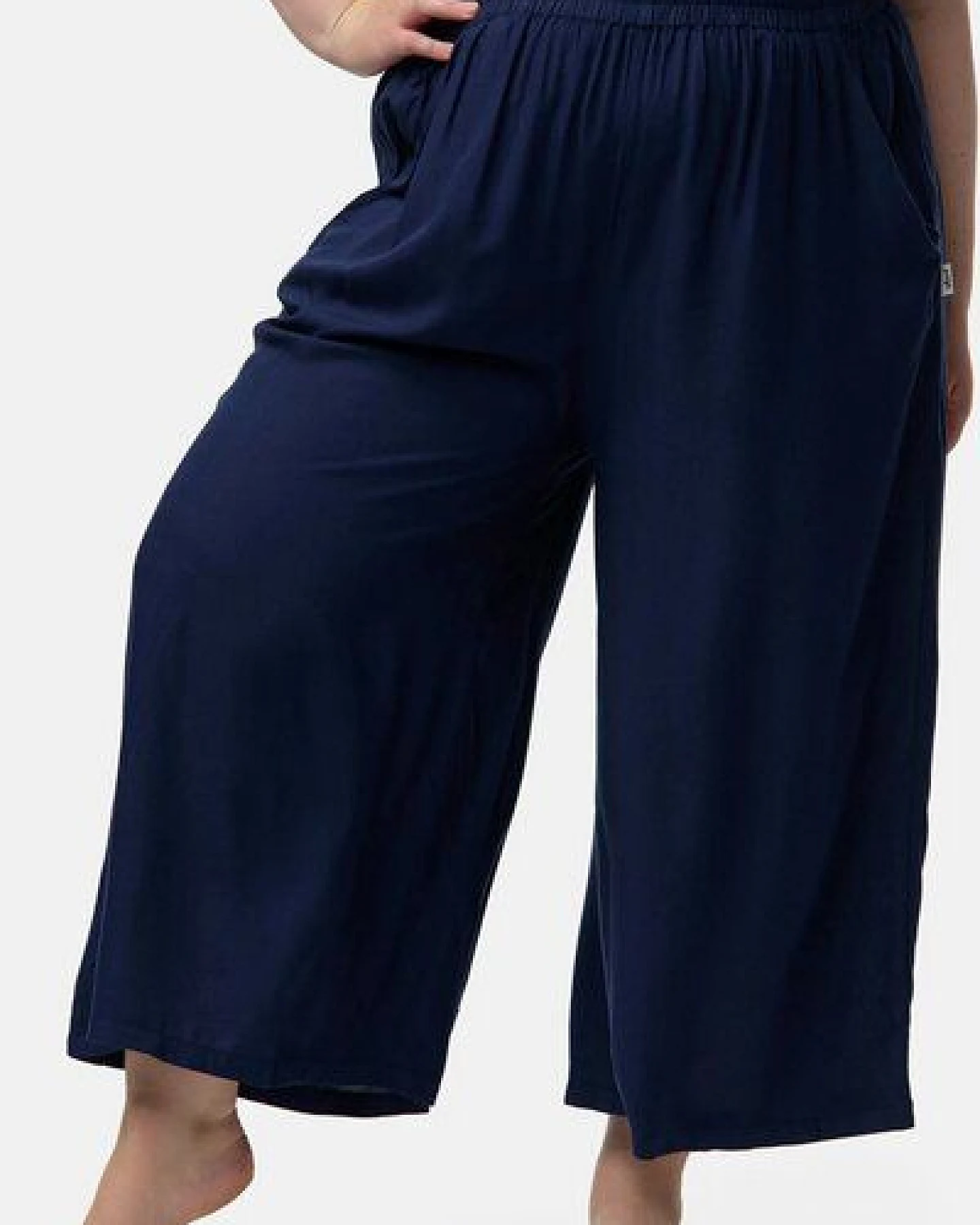 paigh Culotte Einfarbig Plus Size – Ansicht 3