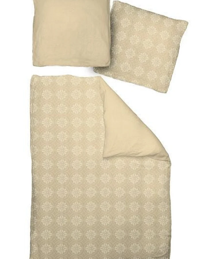 Nature by Adam Bettwäsche 2tlg aus 100% Bio-Baumwolle - Made in Germany - Romantic Puligny Light