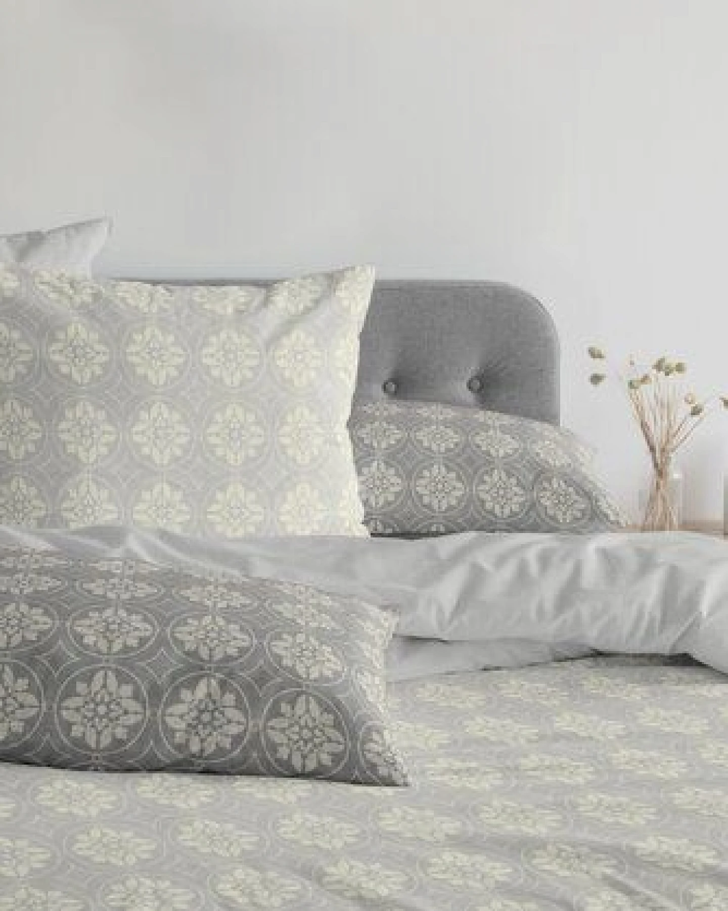 Nature by Adam Bettwäsche 2tlg aus 100% Bio-Baumwolle - Made in Germany - Romantic Puligny Light – Ansicht 3