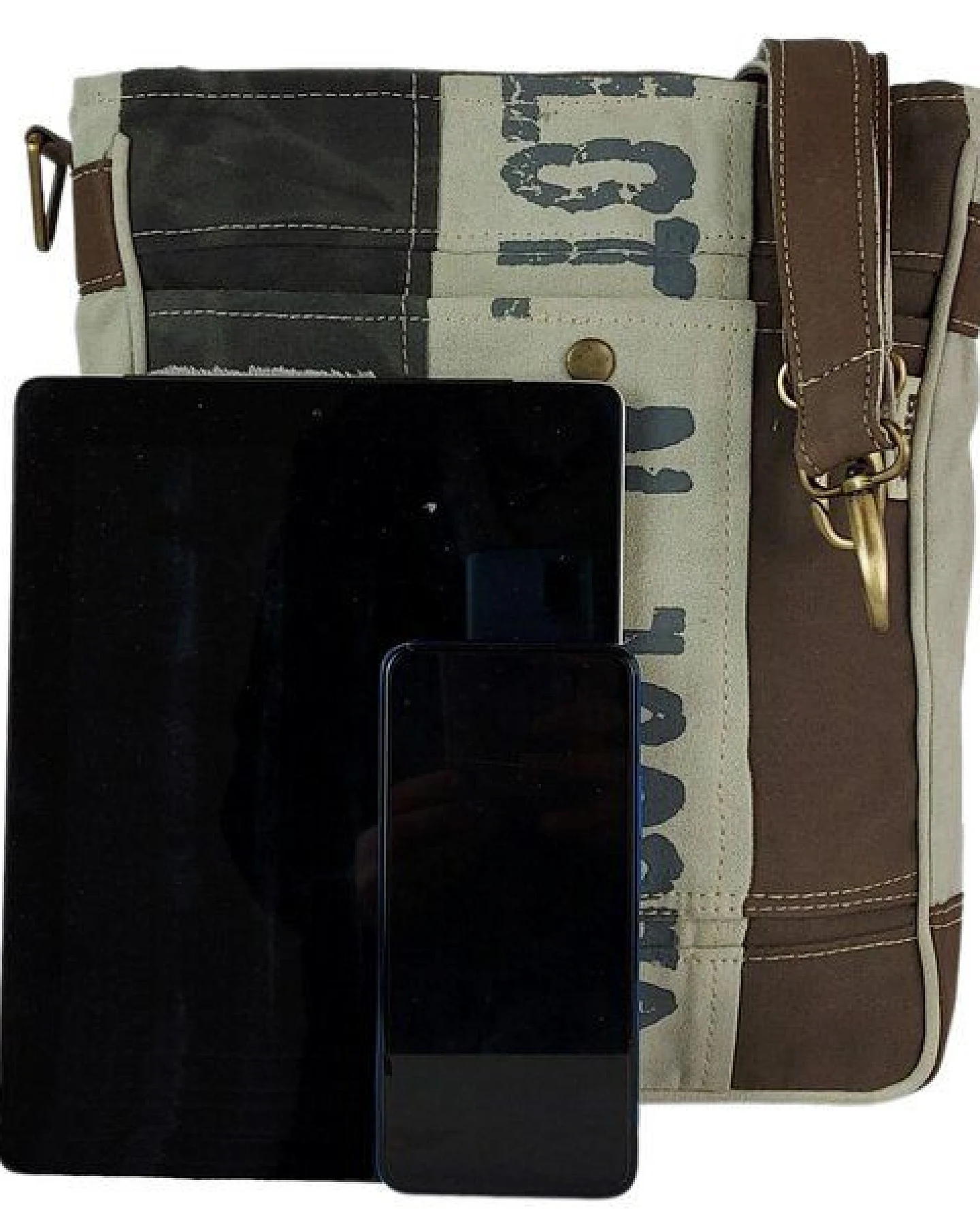 Sunsa Canvas Umhängetasche Vintage Schultertasche Damen Tasche – Ansicht 2