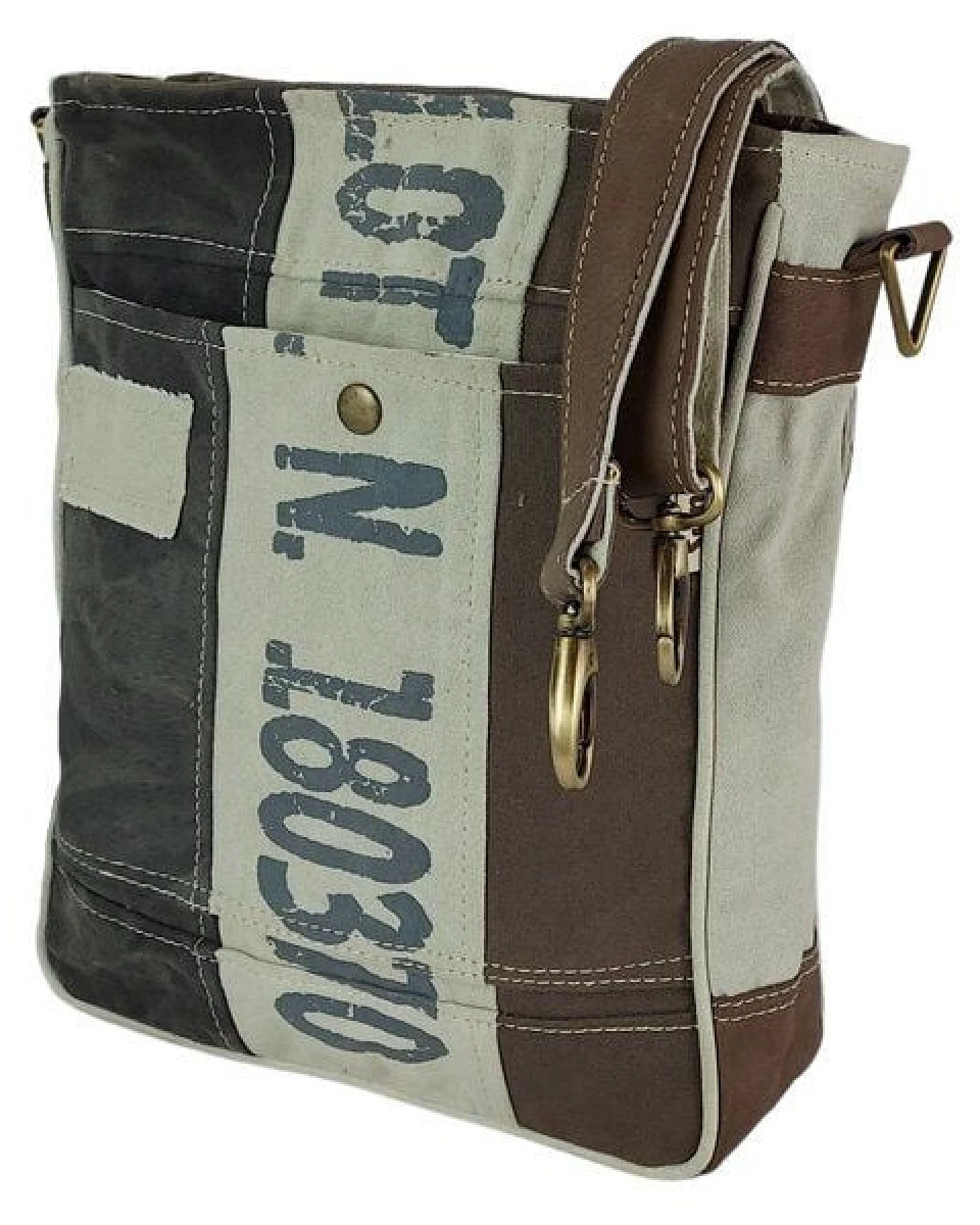 Sunsa Canvas Umhängetasche Vintage Schultertasche Damen Tasche – Ansicht 4