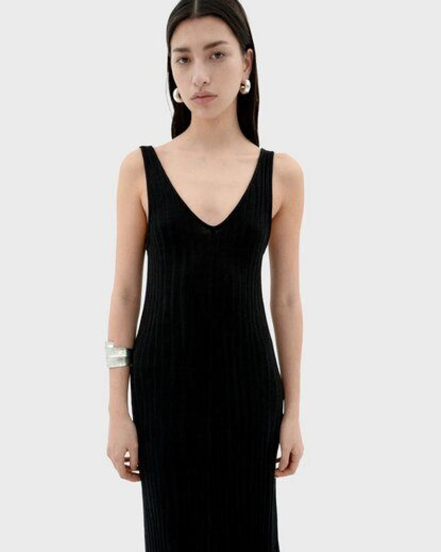thinking mu Sade Knit Dress - Damen Kleid aus Bio-Baumwolle – Ansicht 2