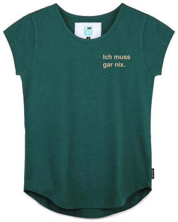 GARY MASH Shirt Asheville Ich muss gar nix. aus Bio-Baumwolle