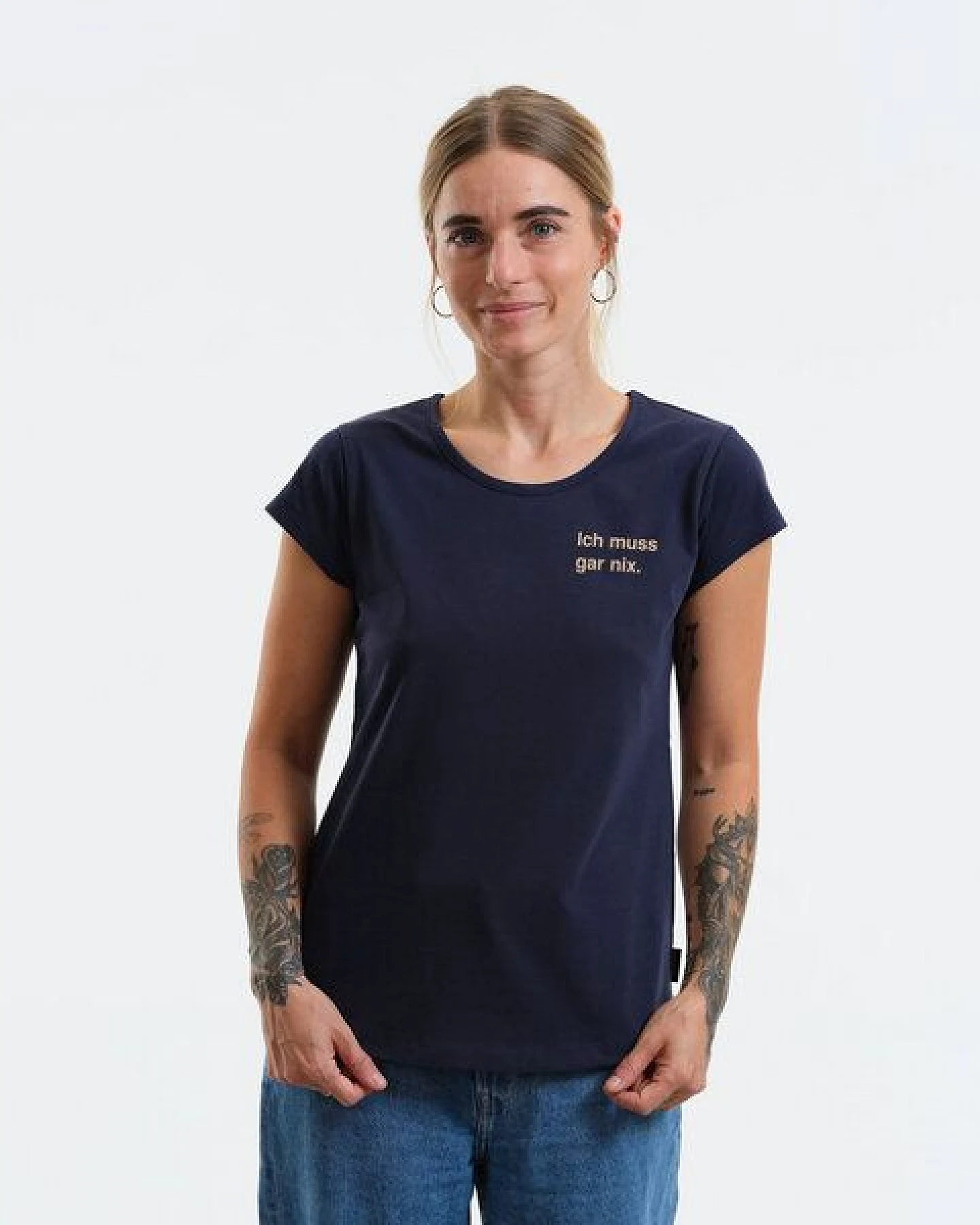 GARY MASH Shirt Asheville Ich muss gar nix. aus Bio-Baumwolle – Ansicht 4