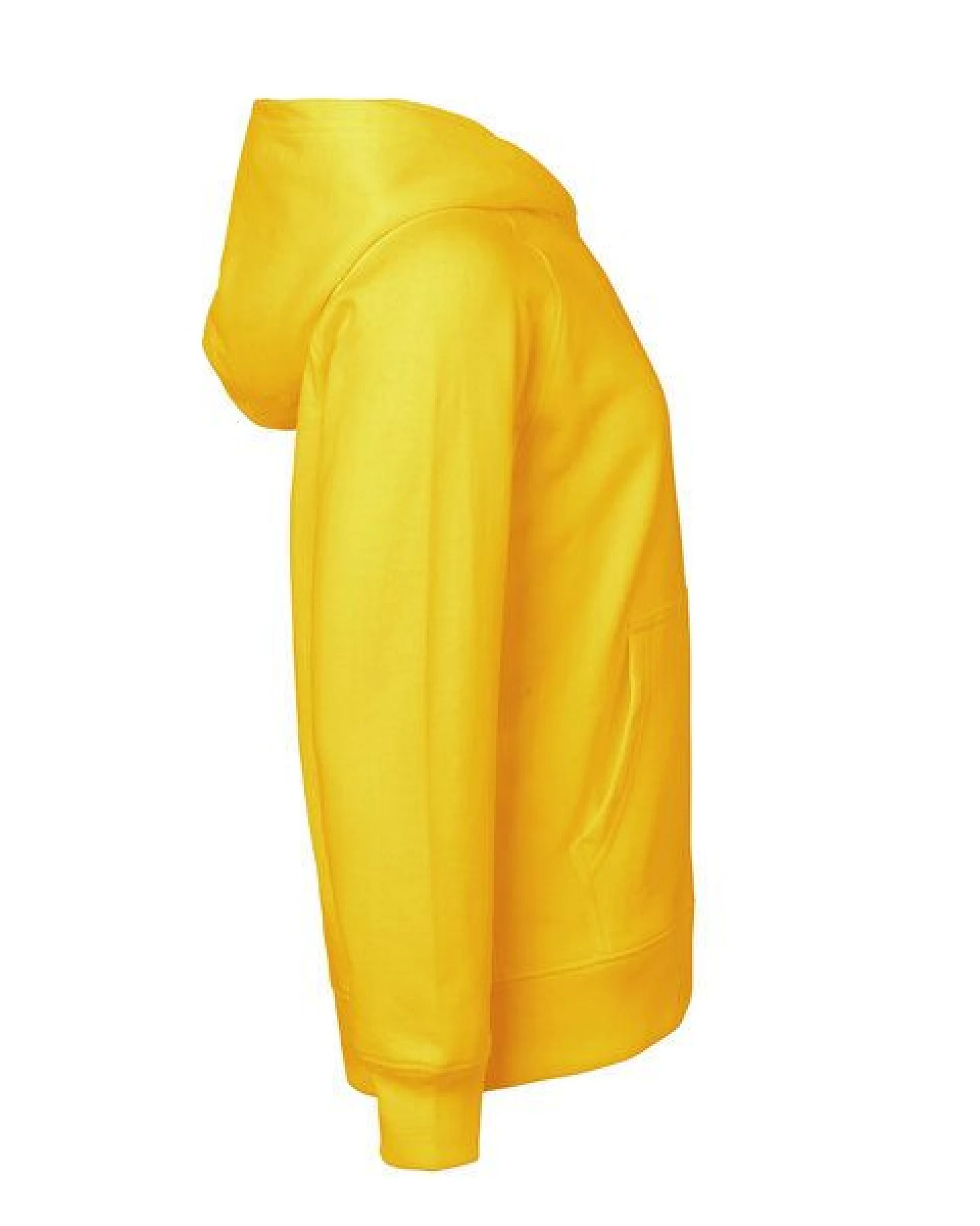 HANDGEDRUCKT "Later" Kinder-Hoody aus reiner Biobauwolle (kbA) Bär – Ansicht 3