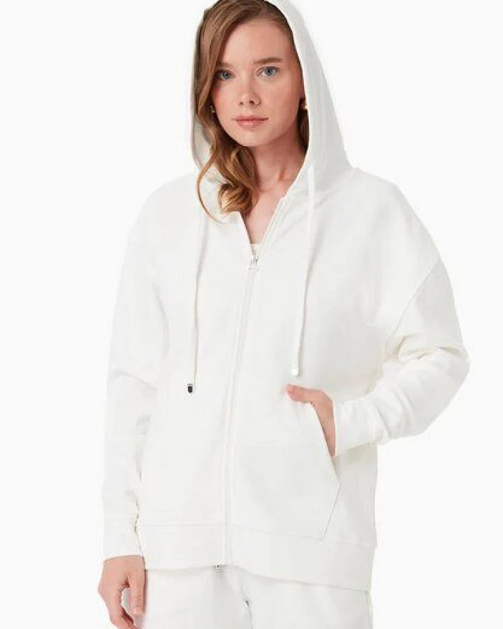 ORGANICATION Sweatjacke aus Bio-Baumwolle