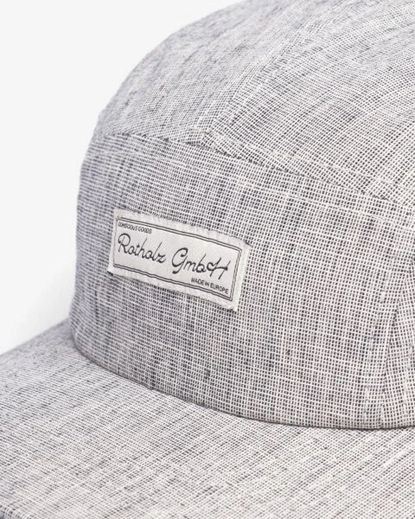 Rotholz 5 Panel Cap Bio Baumwolle – Ansicht 2