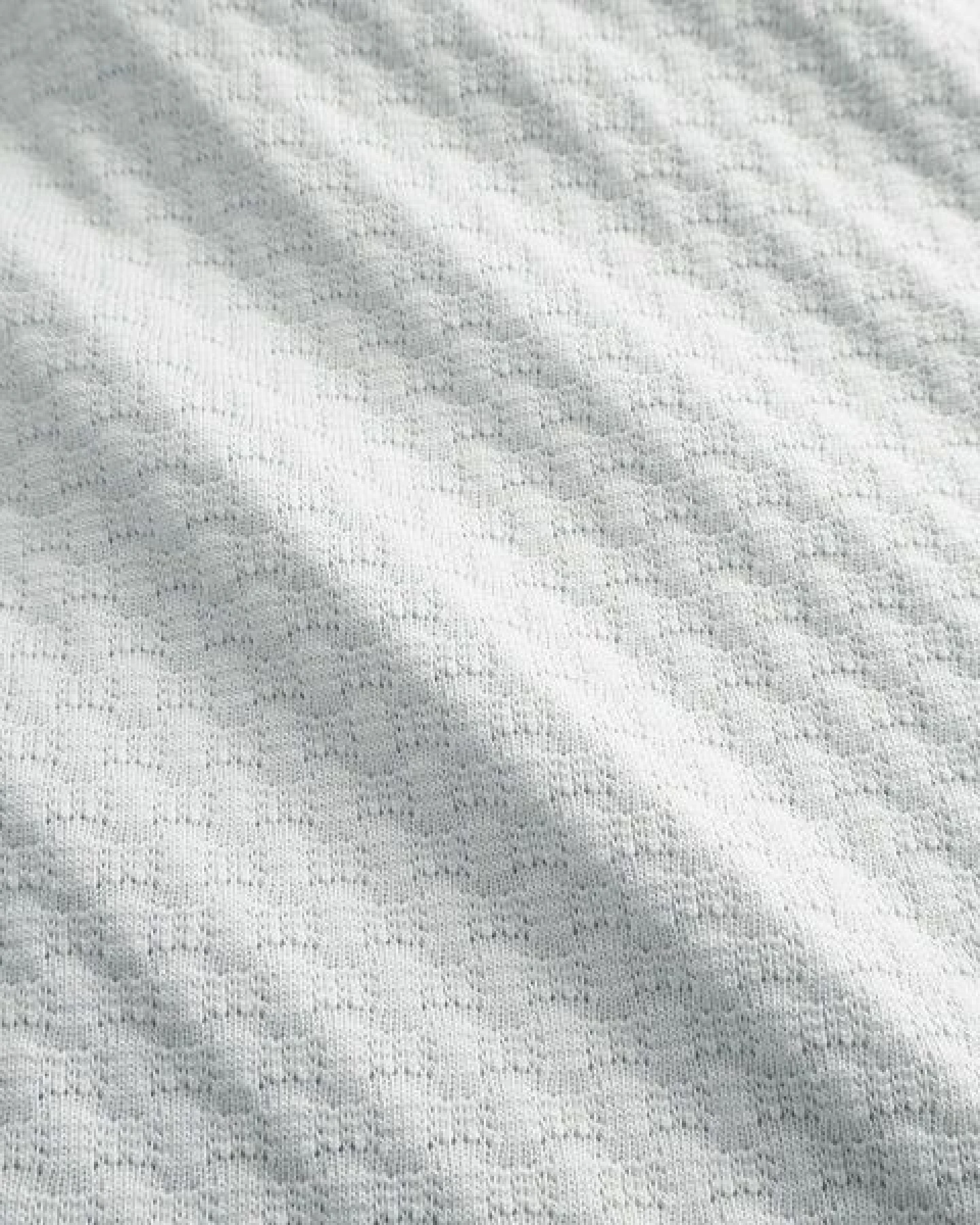 Rotholz Strick Sommerkleid Bio Baumwolle - Grau – Ansicht 3