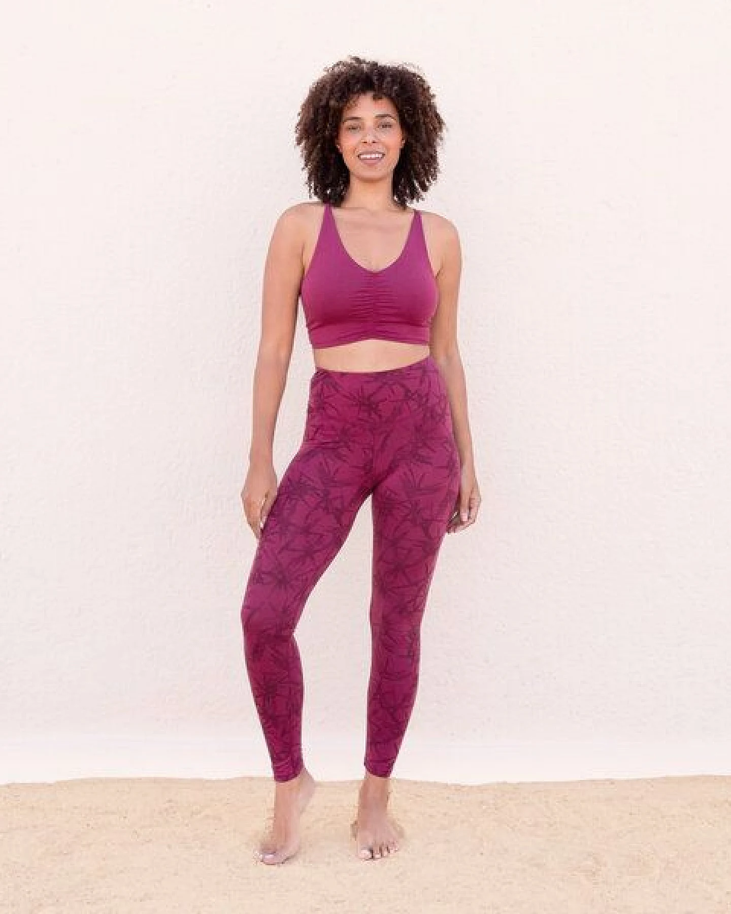 Jaya CAROLINA TENCEL - Damen - Bra für Yoga aus Lyocell/Baumwoll-Mix – Ansicht 2