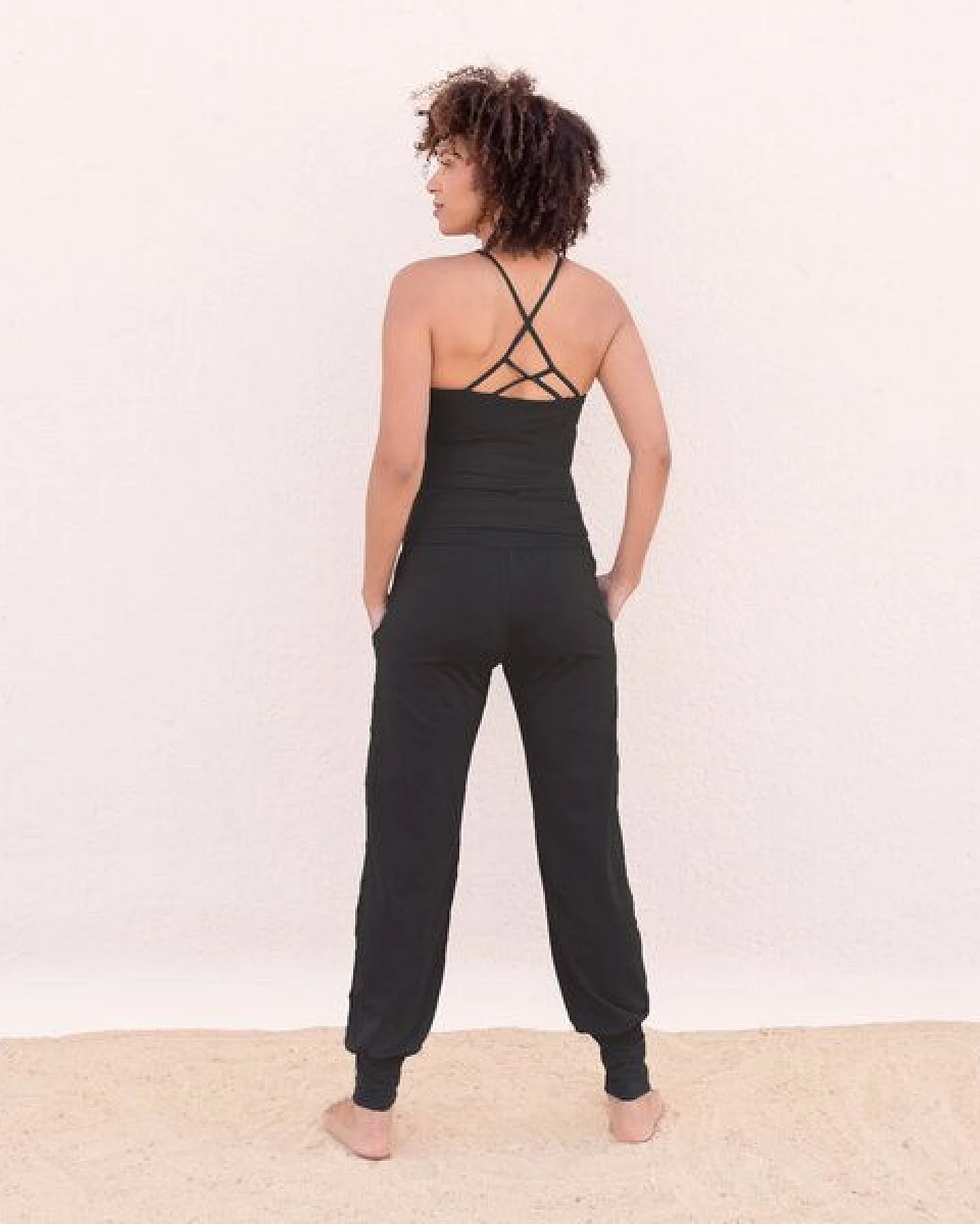 Jaya MANU TENCEL - Damen - Sportliches Top aus TENCEL Lyocell/Biobaumwoll-Mix mit 4-Way-strech – Ansicht 2