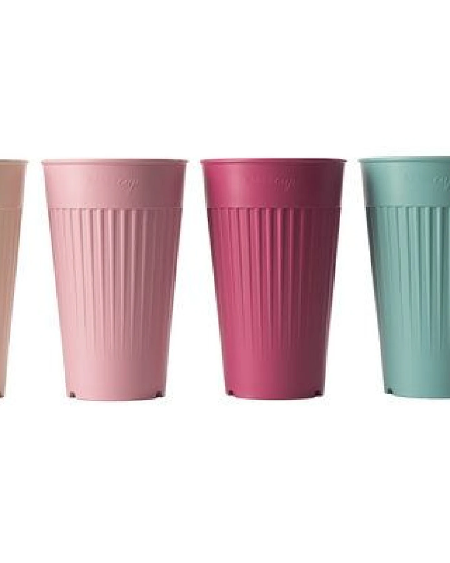 reMAIN MAINcup - 4 St. nachhaltige Mehrweg-Trinkbecher 400 ml aus recyceltem Kunststoff – Bruchfest, Spülmaschinenfest & Stapelbar – Perfekt für Cocktails, Kinder, Gastro & Outdoor – Made in Germany – Ansicht 2