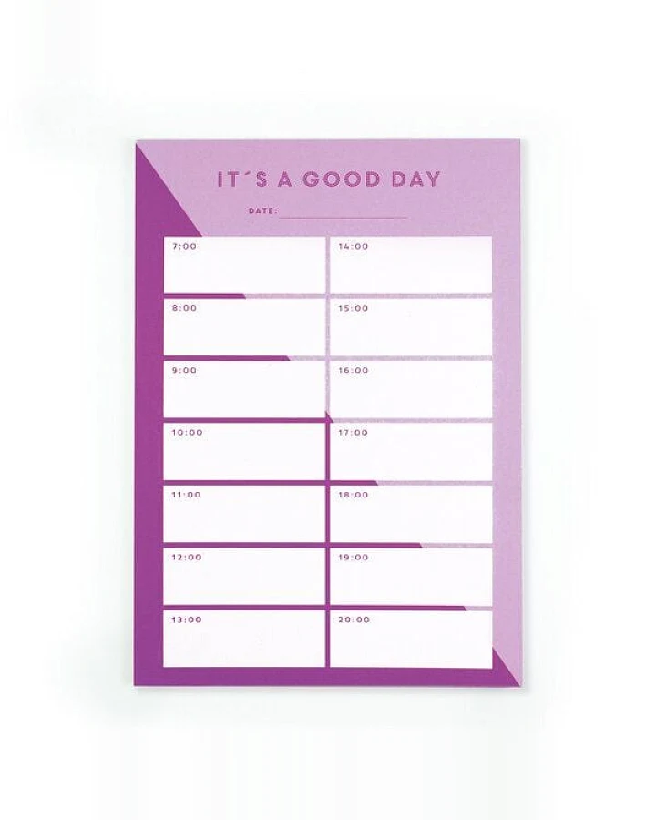 Bow & Hummingbird Notizblock „It’s a good day“ aus Recyclingpapier