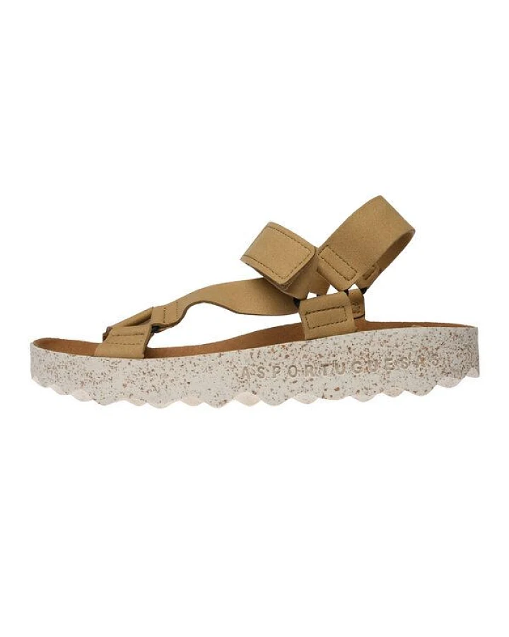 ASPORTUGUESAS Damen Sandale Clew mit Klett