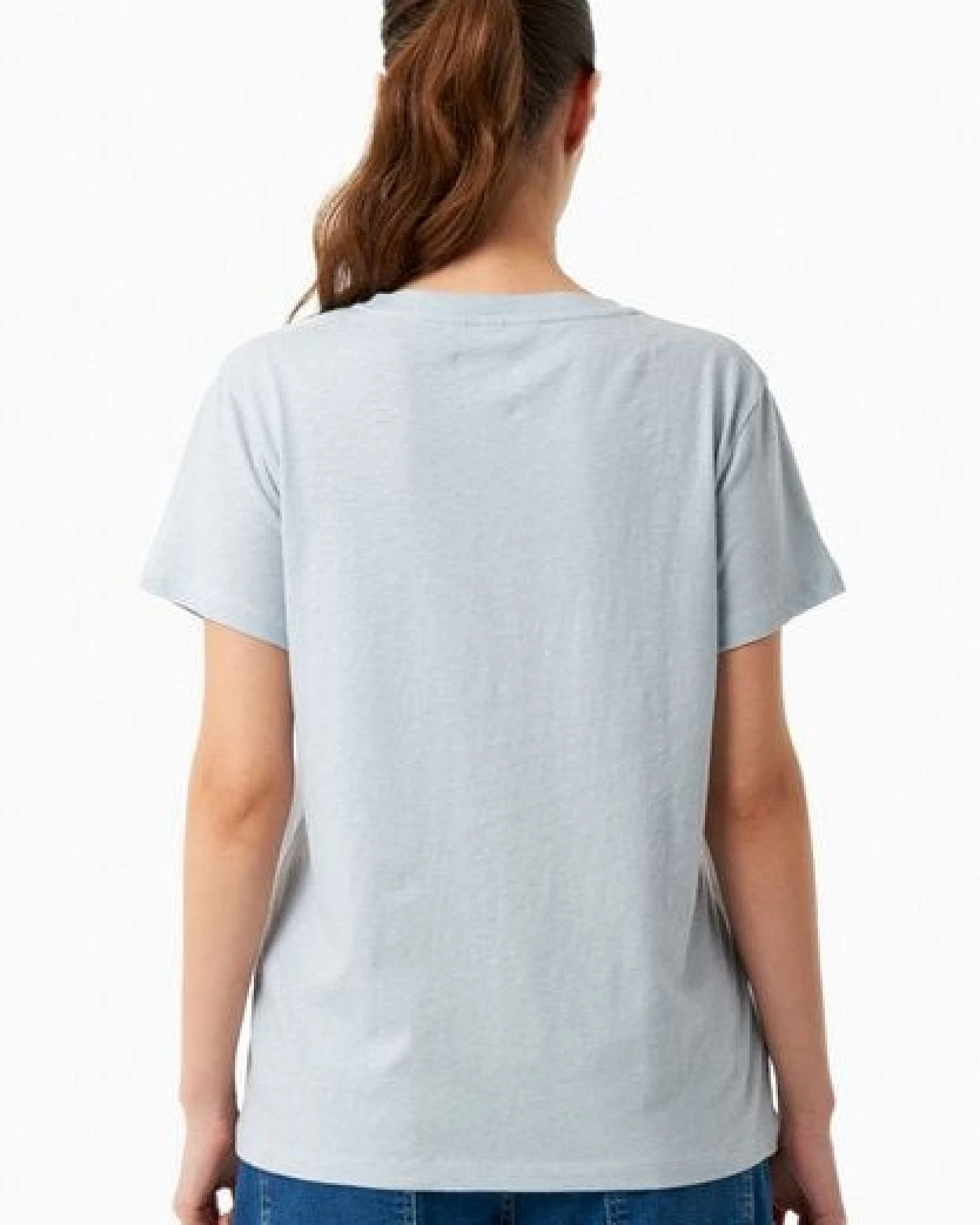 ORGANICATION T-Shirt aus Bio-Baumwolle und Leinen – Ansicht 4