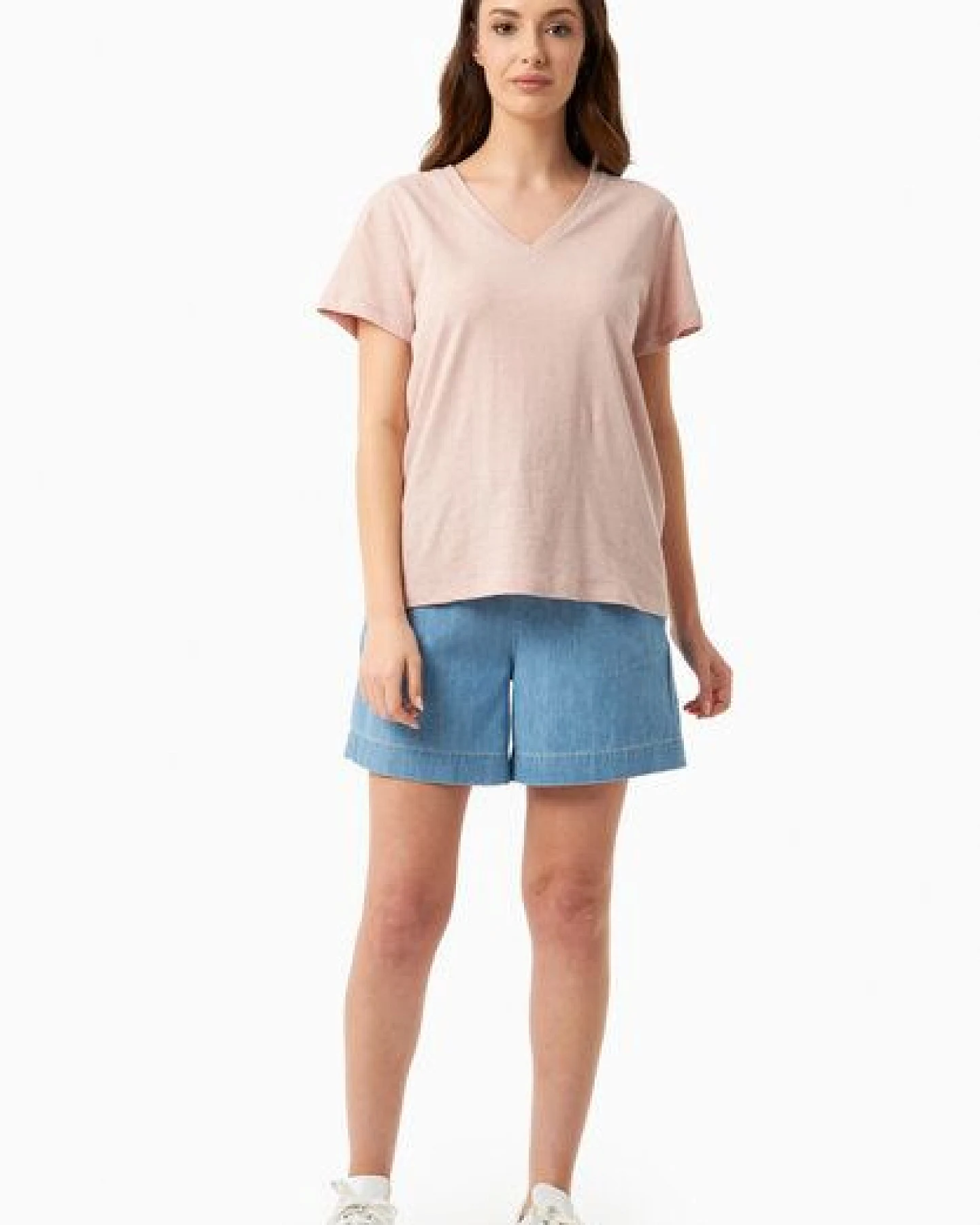 ORGANICATION T-Shirt aus Bio-Baumwolle und Leinen – Ansicht 2