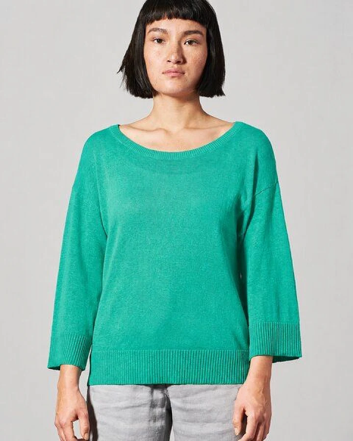 HempAge Leichter Pullover Hanf/Biobaumwolle