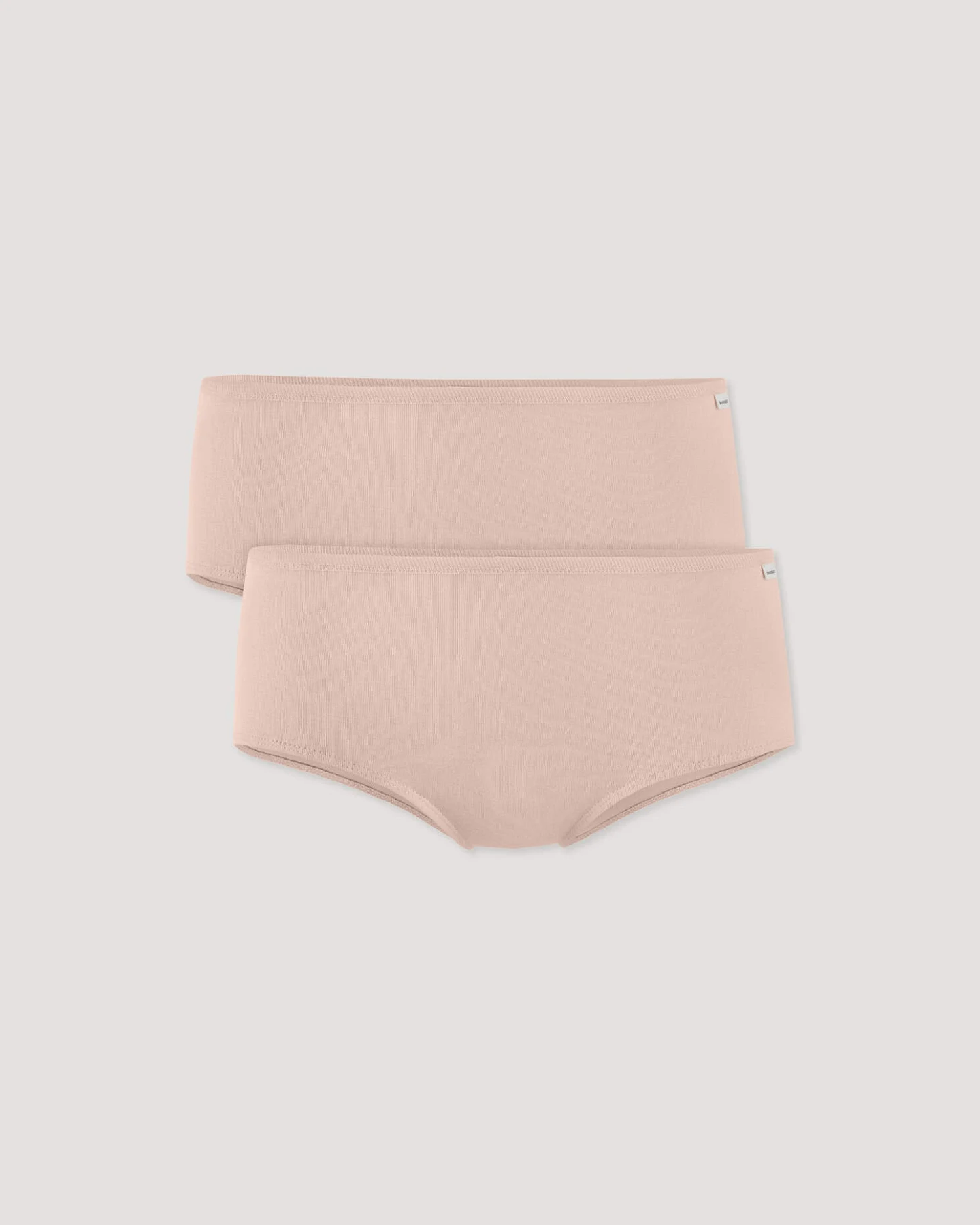hessnatur Damen Panty Regular Cut 2er-Pack PURE COTTON aus Bio-Baumwolle - rosa - Größe 48 – Ansicht 4