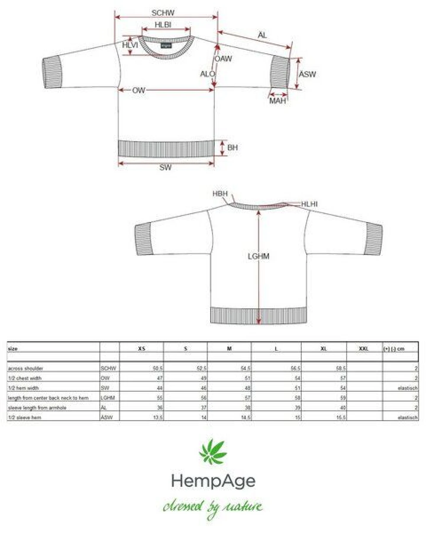 HempAge Leichter Pullover Hanf/Biobaumwolle – Ansicht 3