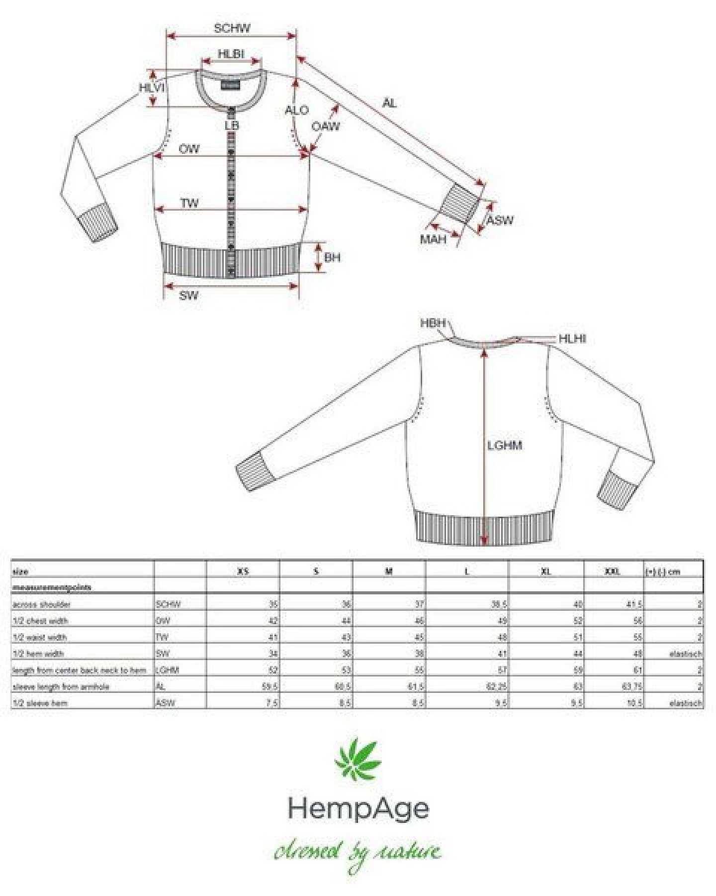 HempAge Cardiganjacke Damen Hanf/Biobaumwolle – Ansicht 3