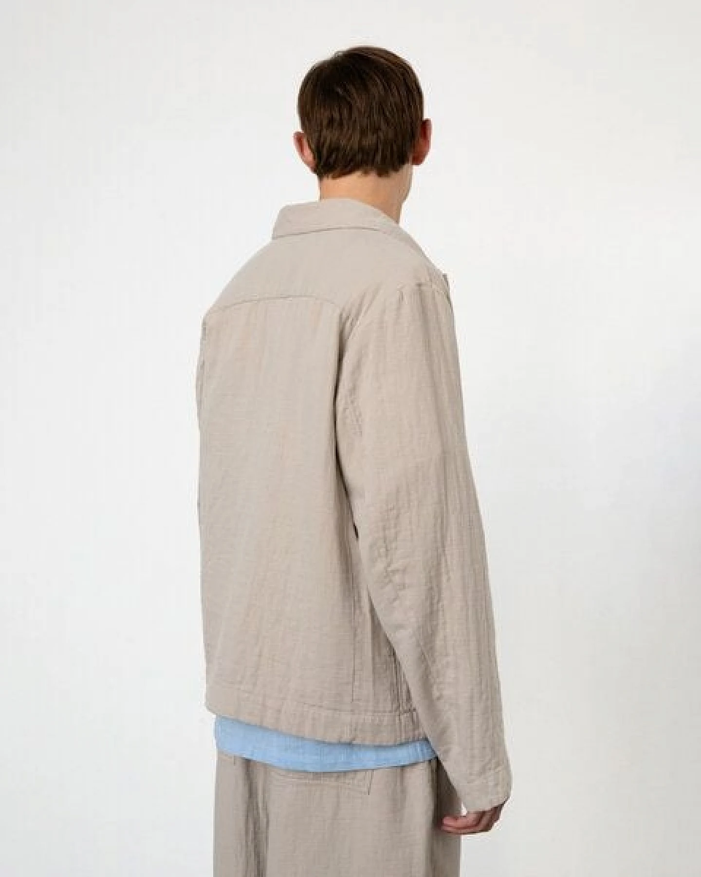 Rotholz Leichte Jacke Bio Baumwolle – Ansicht 4