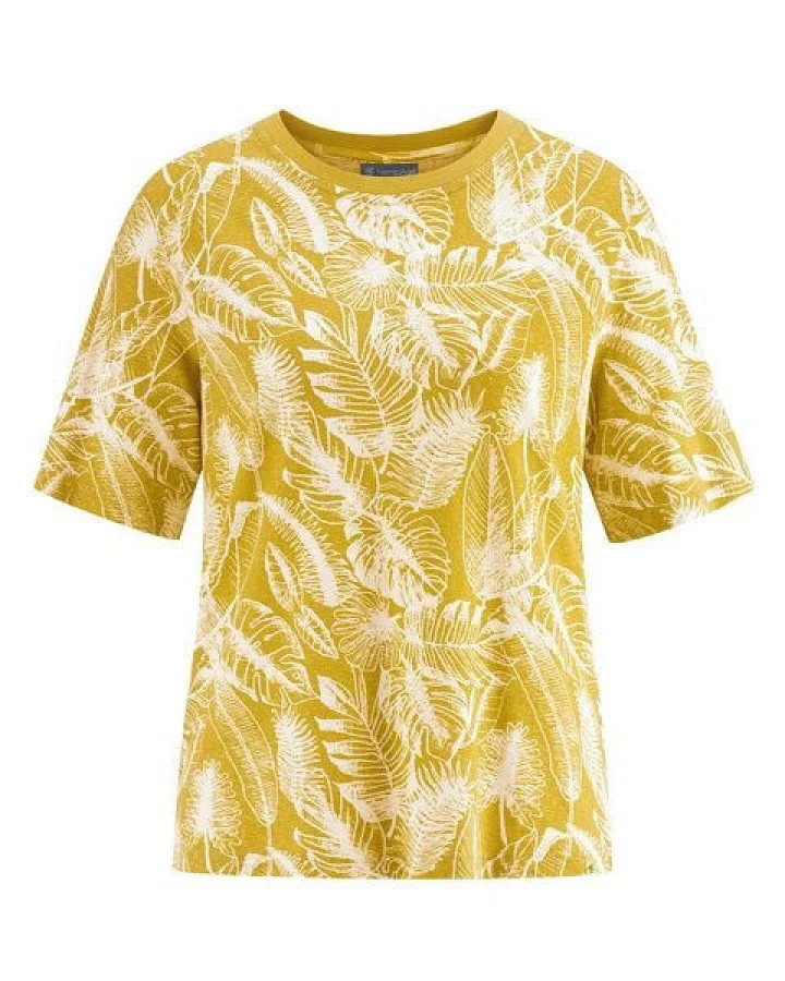 HempAge Damen T-Shirt Hanf/Biobaumwolle mit Printdesign