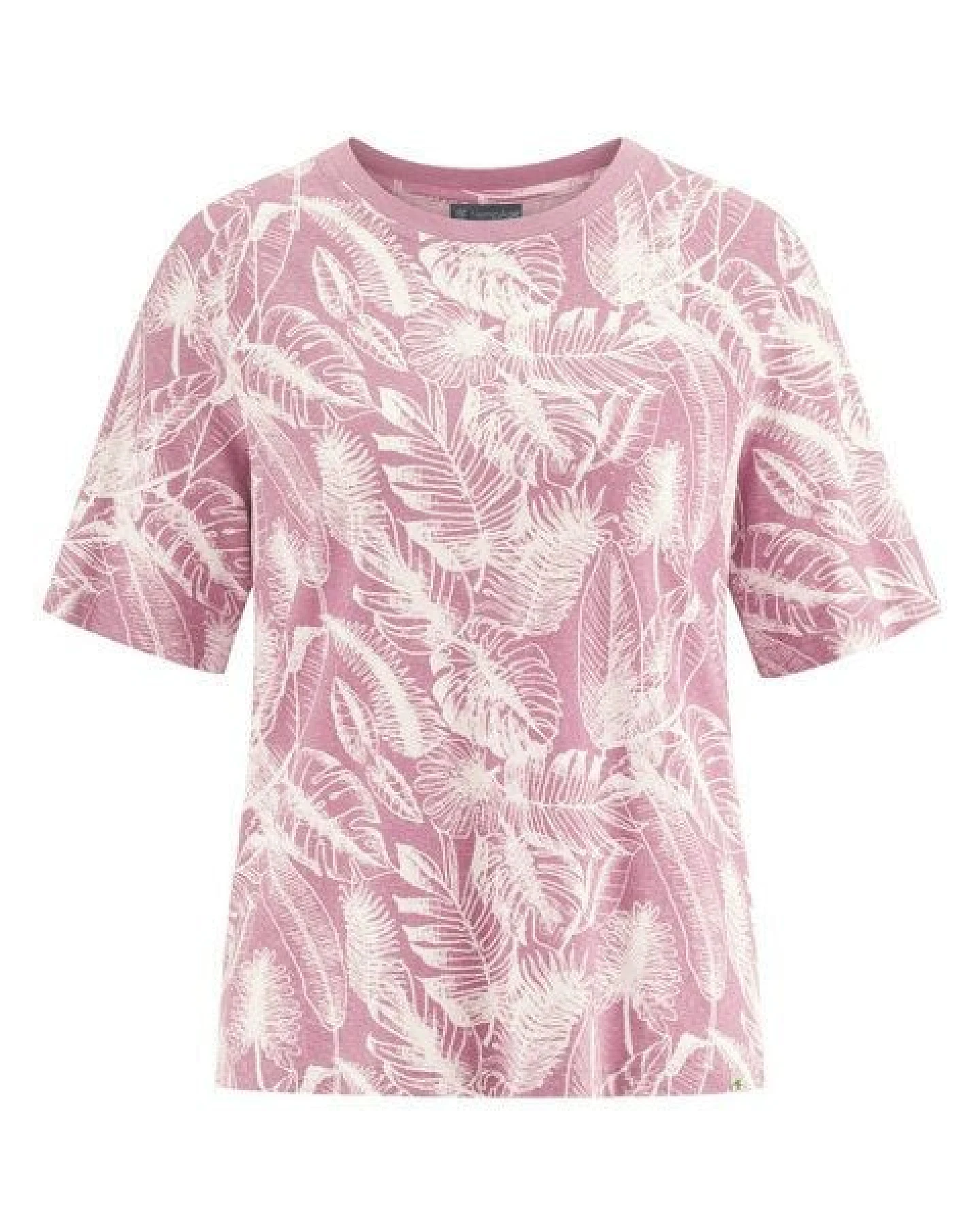 HempAge Damen T-Shirt Hanf/Biobaumwolle mit Printdesign – Ansicht 2