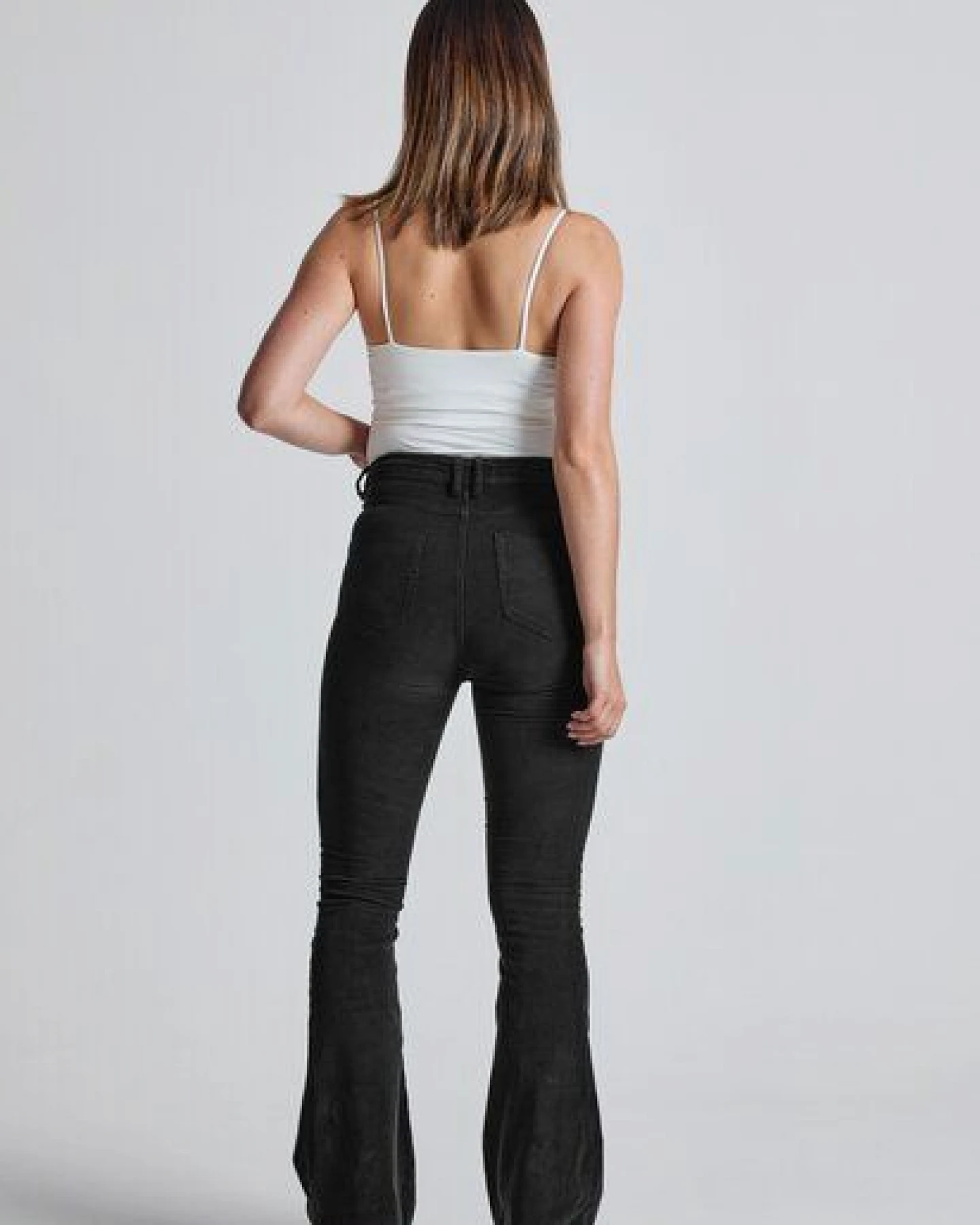 Flax and Loom Cord Schlaghose Skinny Fit Modell: Mavis – Ansicht 3