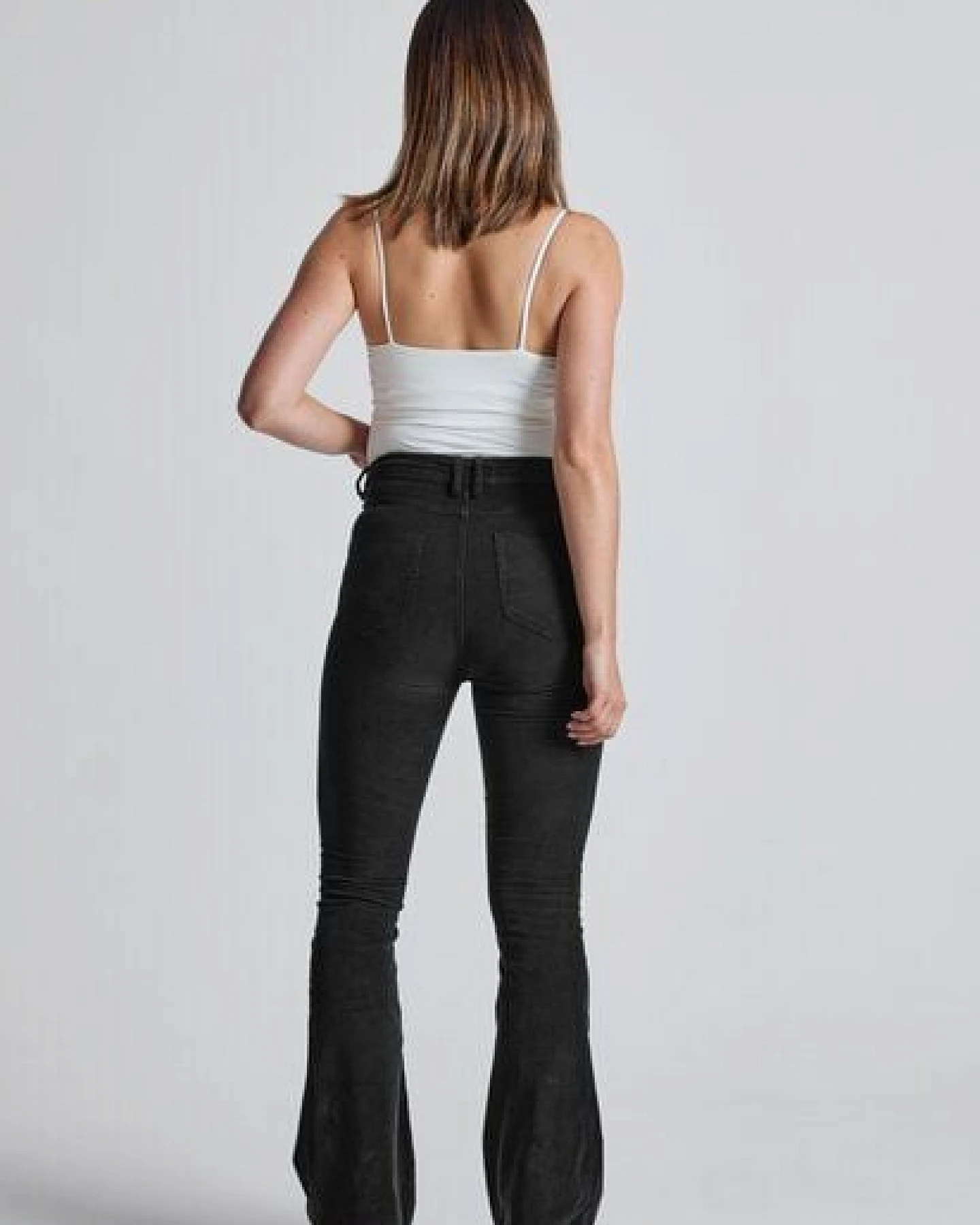 Flax and Loom Cord Schlaghose Skinny Fit Modell: Mavis – Ansicht 3