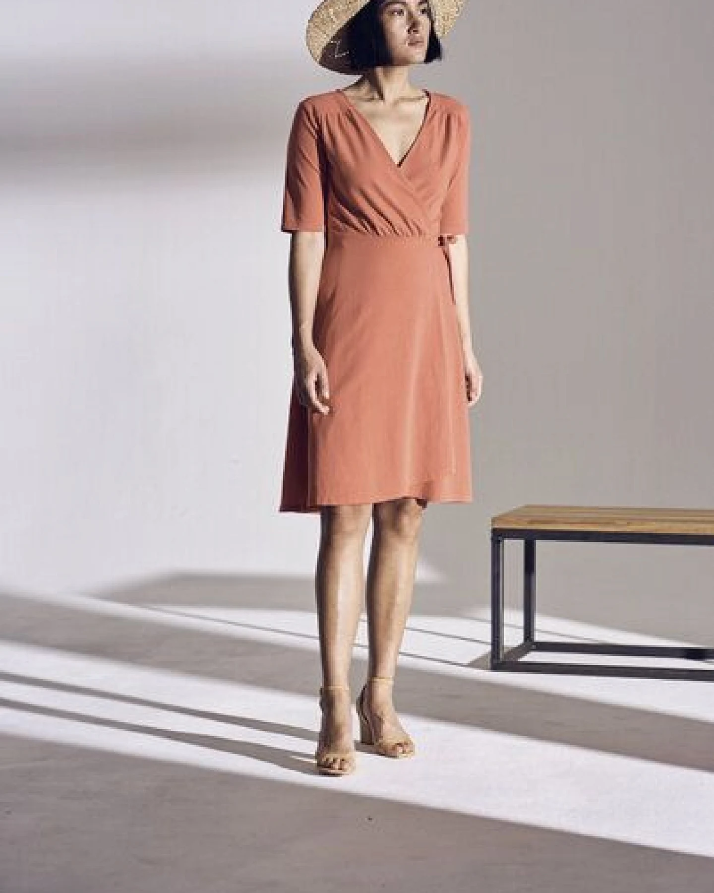 HempAge Wickelkleid Hanf/Biobaumwolle – Ansicht 4
